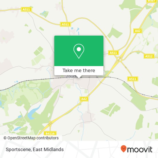 Sportscene map