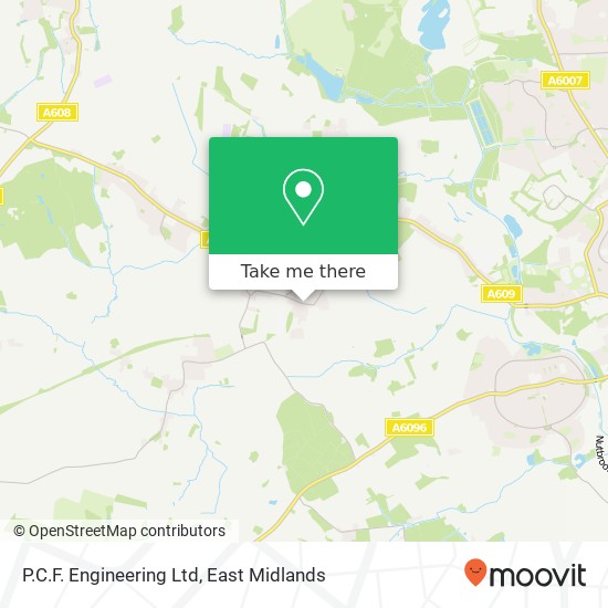 P.C.F. Engineering Ltd map