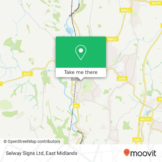 Selway Signs Ltd map