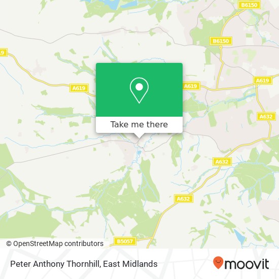 Peter Anthony Thornhill map
