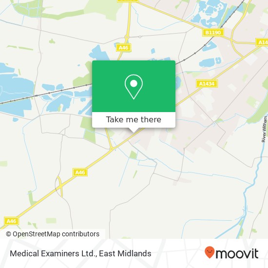 Medical Examiners Ltd. map