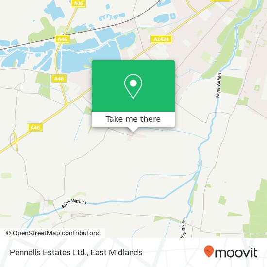Pennells Estates Ltd. map