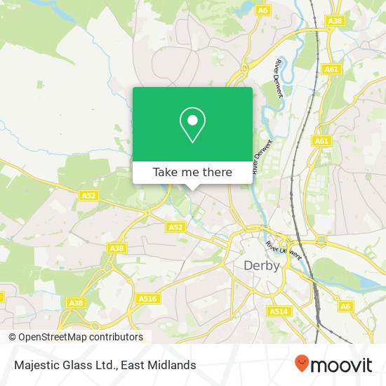 Majestic Glass Ltd. map