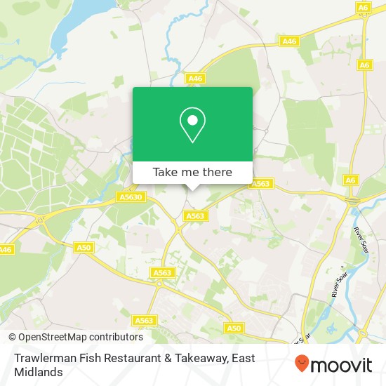 Trawlerman Fish Restaurant & Takeaway map