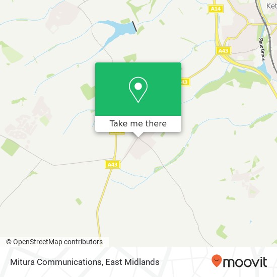 Mitura Communications map