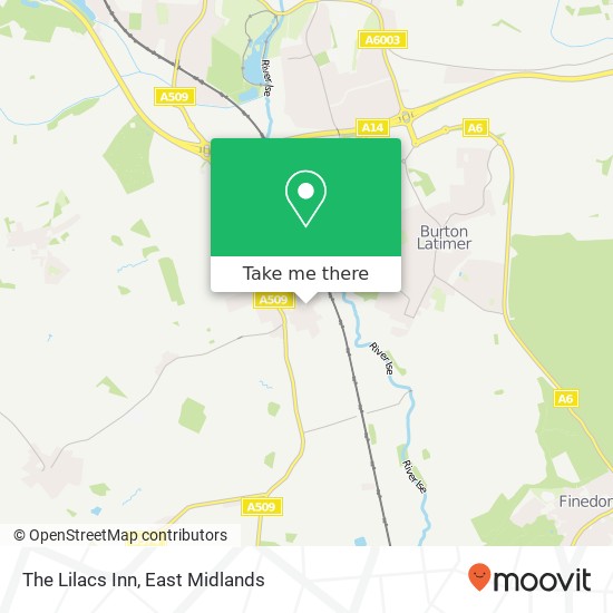 The Lilacs Inn map