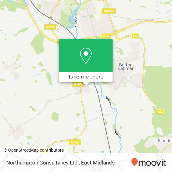 Northampton Consultancy Ltd. map