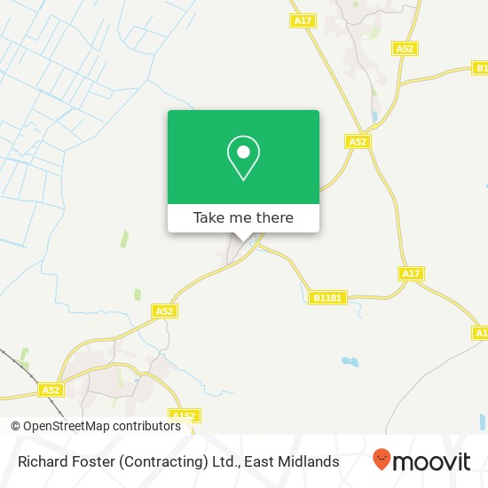 Richard Foster (Contracting) Ltd. map