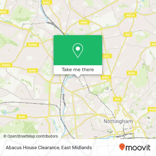 Abacus House Clearance map