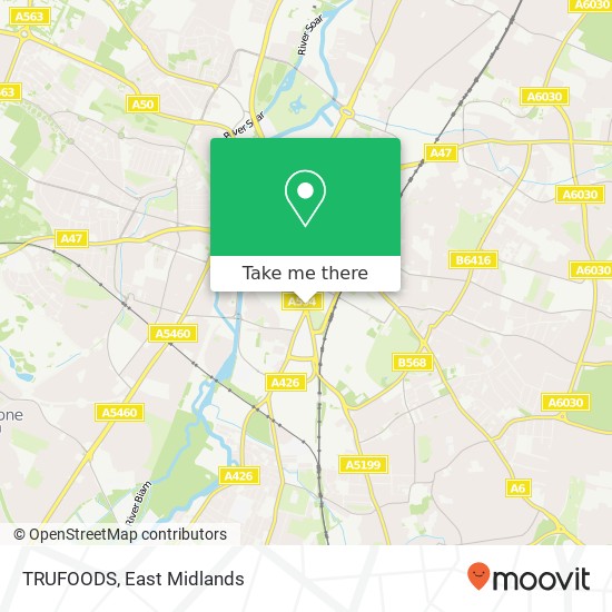 TRUFOODS map