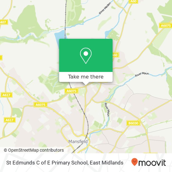 St Edmunds C of E Primary School map
