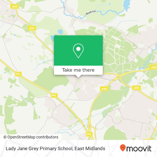 Lady Jane Grey Primary School map