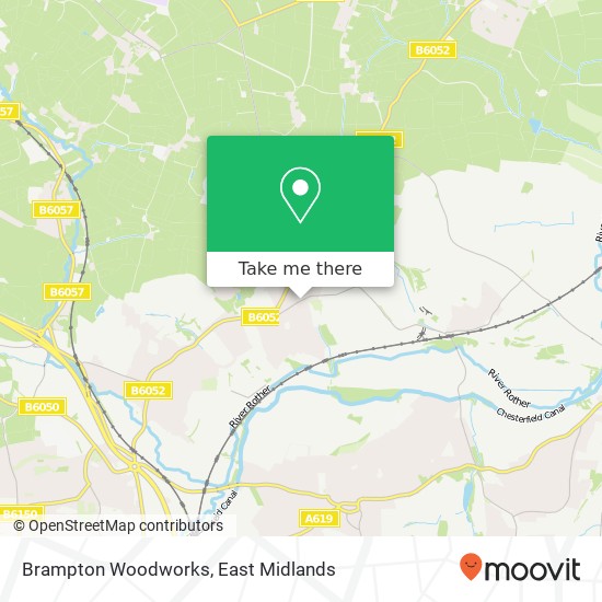 Brampton Woodworks map