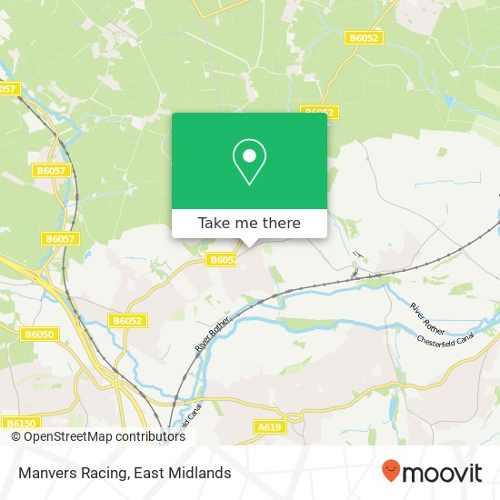 Manvers Racing map
