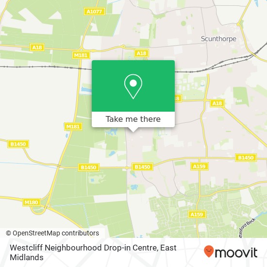 Westcliff Neighbourhood Drop-in Centre map