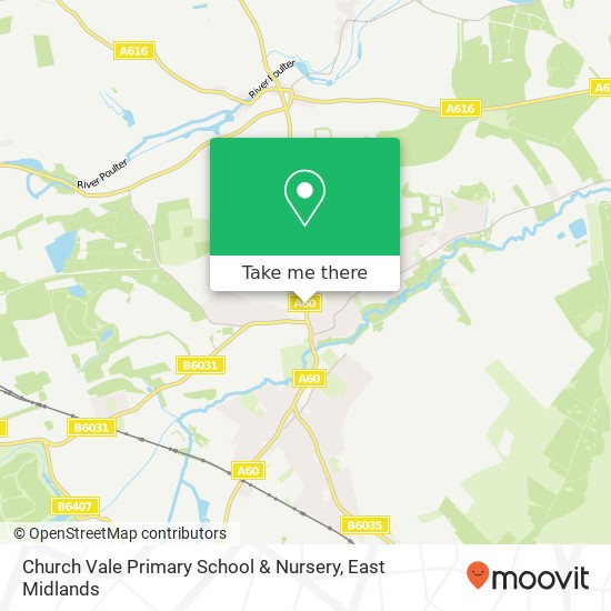 Church Vale Primary School & Nursery map