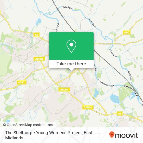 The Shelthorpe Young Womens Project map