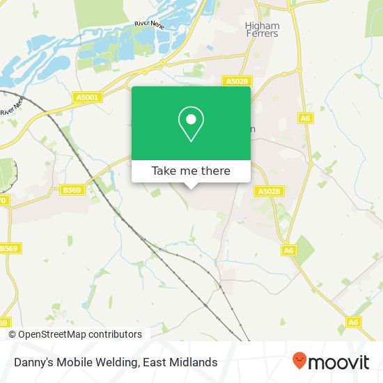 Danny's Mobile Welding map