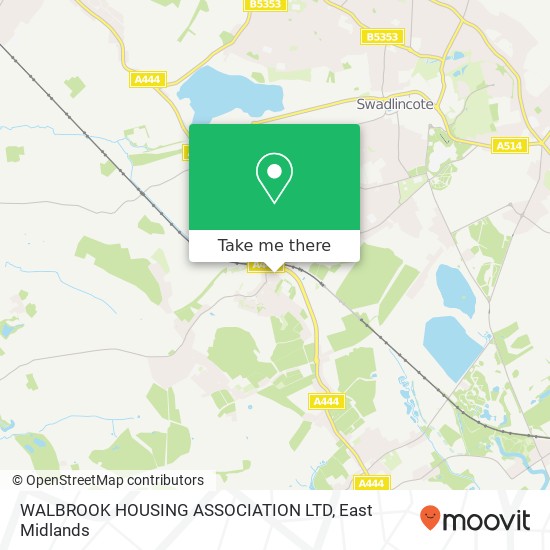 WALBROOK HOUSING ASSOCIATION LTD map