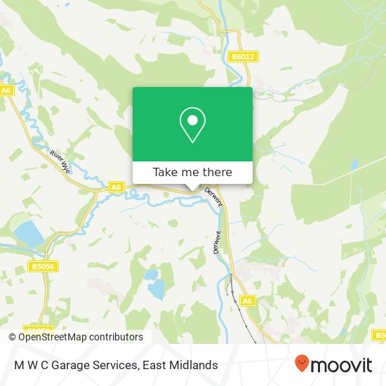 M W C Garage Services map