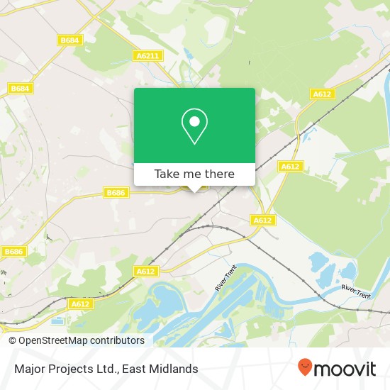 Major Projects Ltd. map