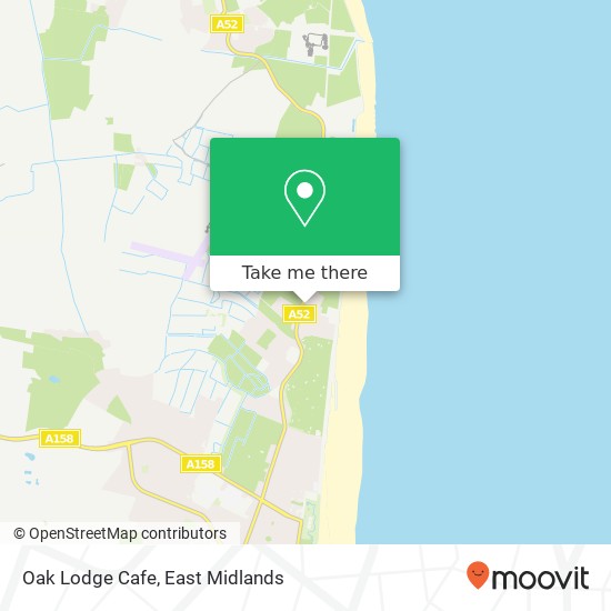 Oak Lodge Cafe map