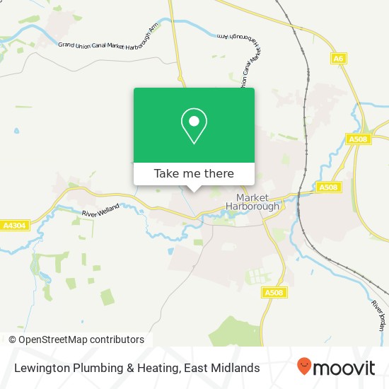 Lewington Plumbing & Heating map
