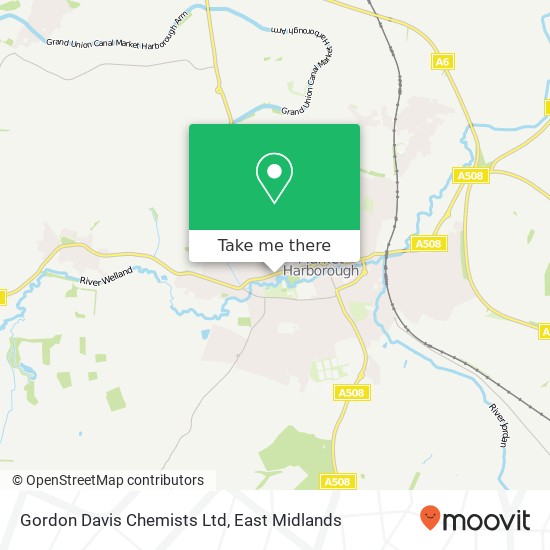 Gordon Davis Chemists Ltd map
