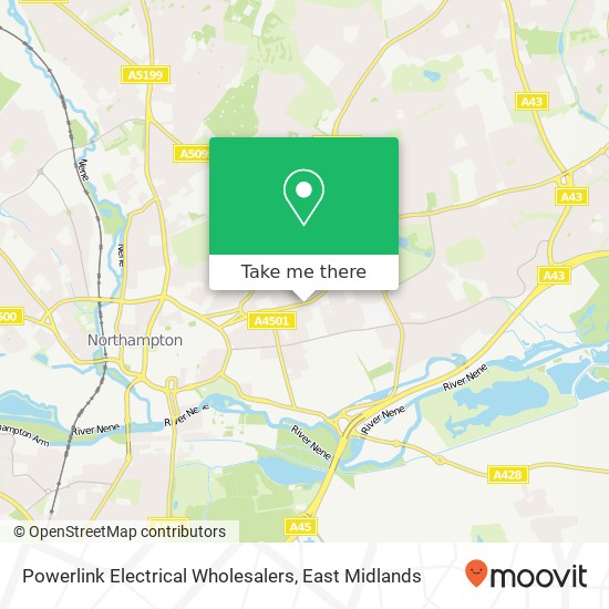 Powerlink Electrical Wholesalers map