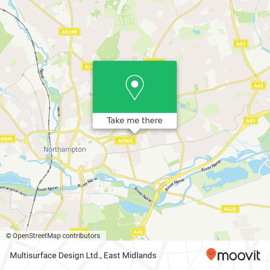 Multisurface Design Ltd. map