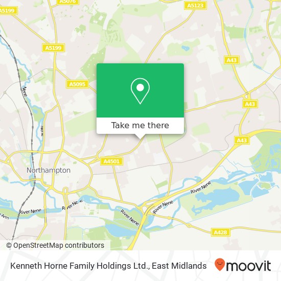 Kenneth Horne Family Holdings Ltd. map