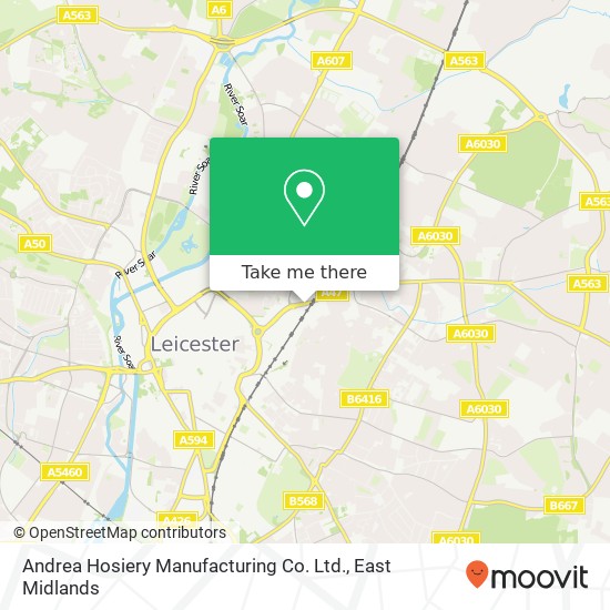 Andrea Hosiery Manufacturing Co. Ltd. map