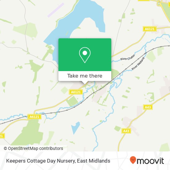 Keepers Cottage Day Nursery map