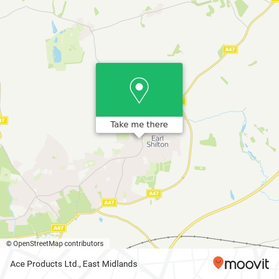 Ace Products Ltd. map