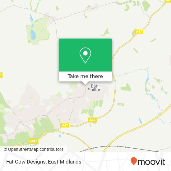 Fat Cow Designs map