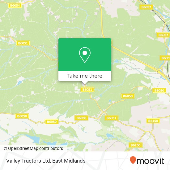 Valley Tractors Ltd map