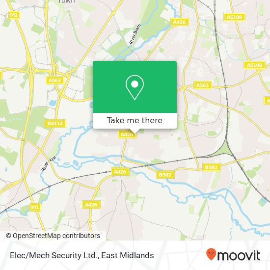 Elec/Mech Security Ltd. map