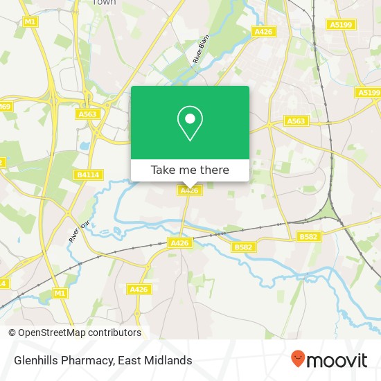 Glenhills Pharmacy map