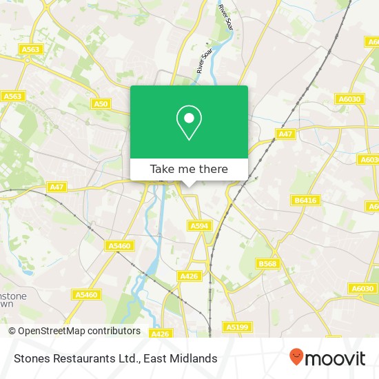 Stones Restaurants Ltd. map