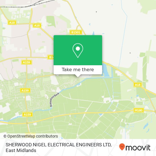 SHERWOOD NIGEL ELECTRICAL ENGINEERS LTD map