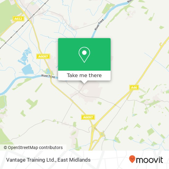 Vantage Training Ltd. map