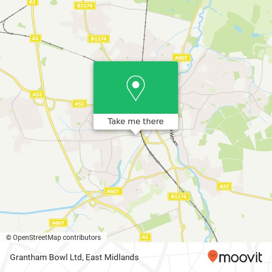 Grantham Bowl Ltd map