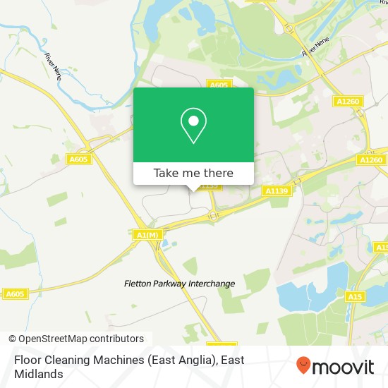 Floor Cleaning Machines (East Anglia) map