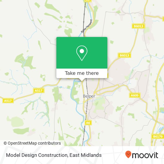 Model Design Construction map