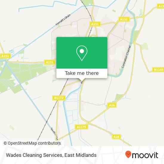 Wades Cleaning Services map