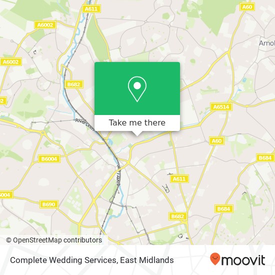 Complete Wedding Services map