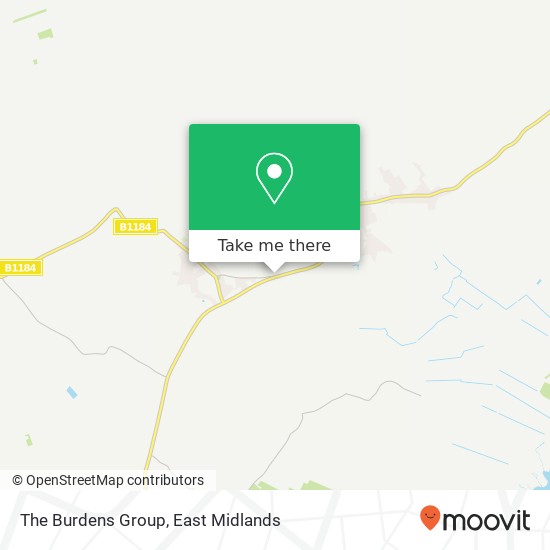 The Burdens Group map