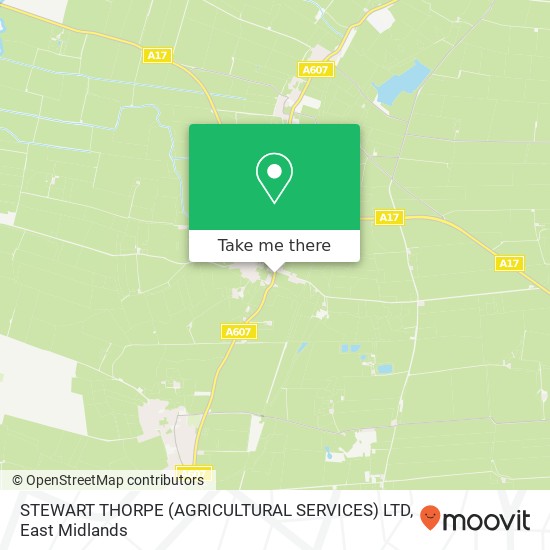 STEWART THORPE (AGRICULTURAL SERVICES) LTD map