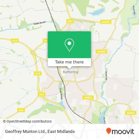 Geoffrey Munton Ltd. map