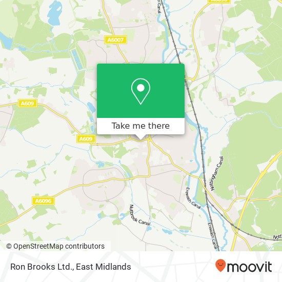 Ron Brooks Ltd. map